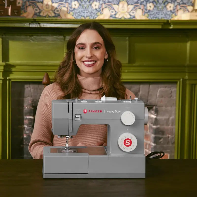 Heavy-Duty Sewing Machine  4452 Model with 110 Stitch Options & Integrated LED Worklight