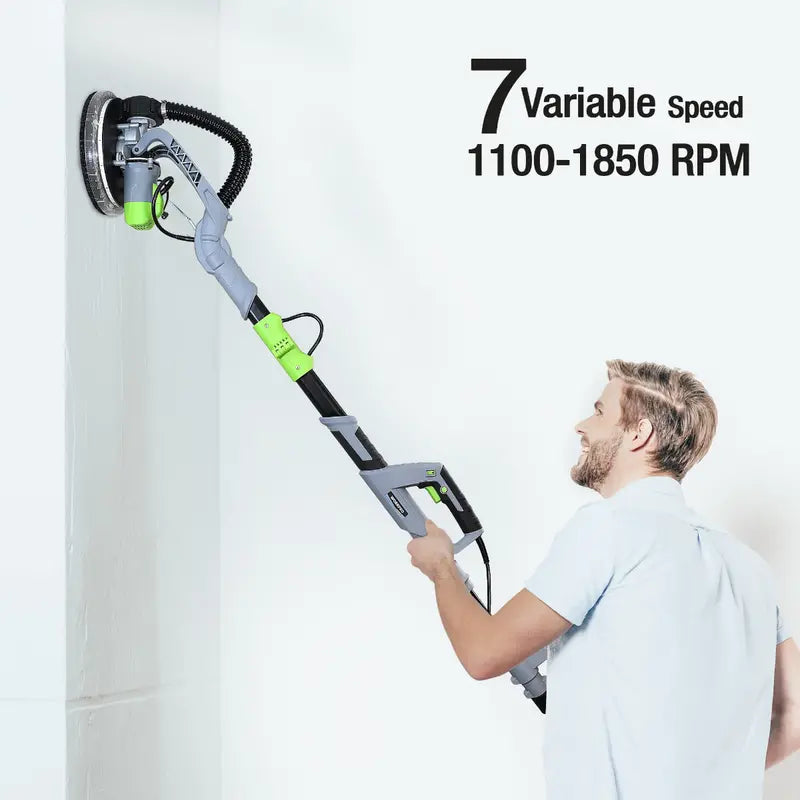WORKPRO 720W Vacuum-Ready Drywall Sander  Dust-Reducing Electric Sanding System