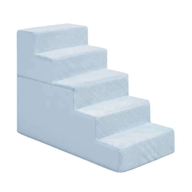 Adjustable Indoor Pet Stairs for Small Dogs  3 to 5 Steps, Lightweight & Non-Slip Surface
