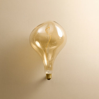 Five Pendant in Brass + Voronoi II