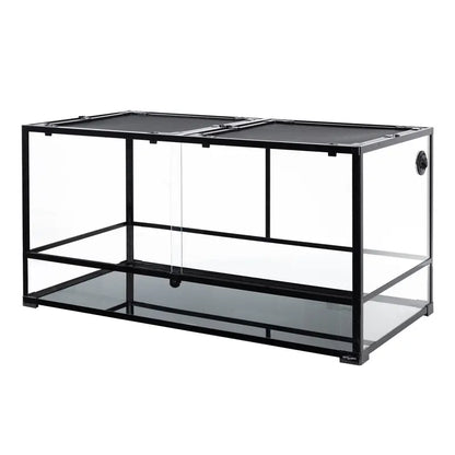 2025 Extra-Large 120-Gallon Reptile Terrarium Enclosure for Large Species