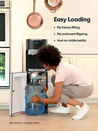 Brio Bottom-Load Water Cooler  Essential Series with Triple-Temp Dispensing
