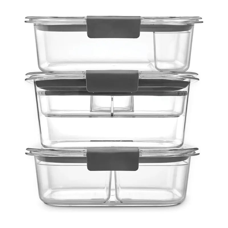Airtight, Leakproof Stackable Food Storage Containers for Freshness and Space Efficiency