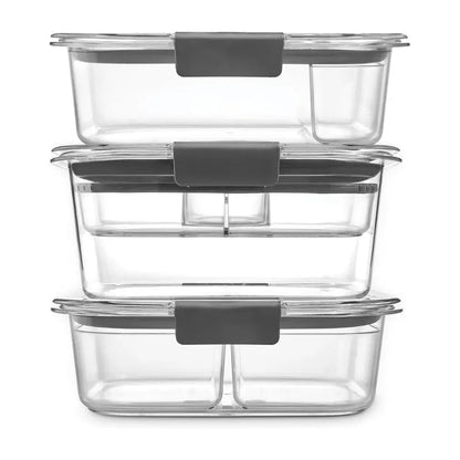 Airtight, Leakproof Stackable Food Storage Containers for Freshness and Space Efficiency