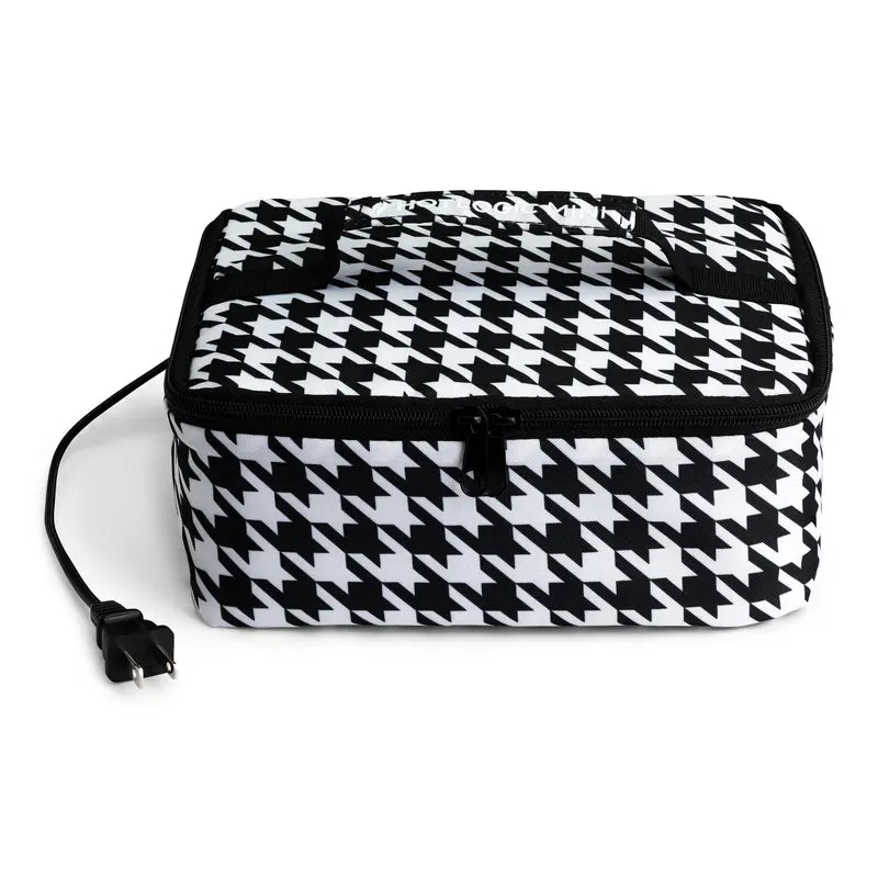 Hot Logic Mini Personal Portable Oven  Houndstooth