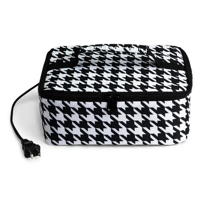 Hot Logic Mini Personal Portable Oven  Houndstooth