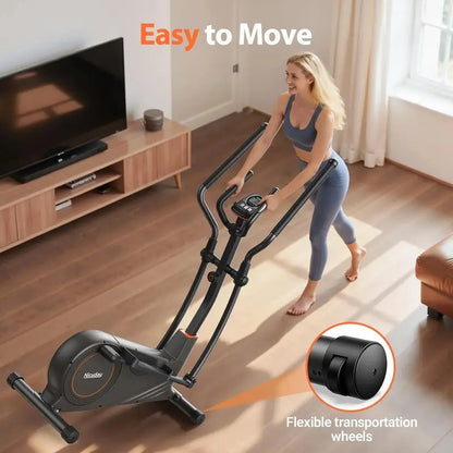Niceday 20-Inch Stride Elliptical Machine  16 Resistance Levels, 500 lb Capacity