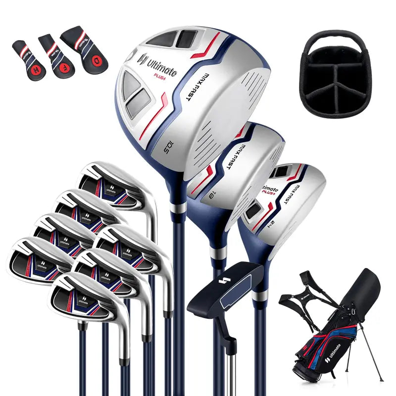 Complete Men’s Golf Club Set  Driver, Irons, Putter, and Bag