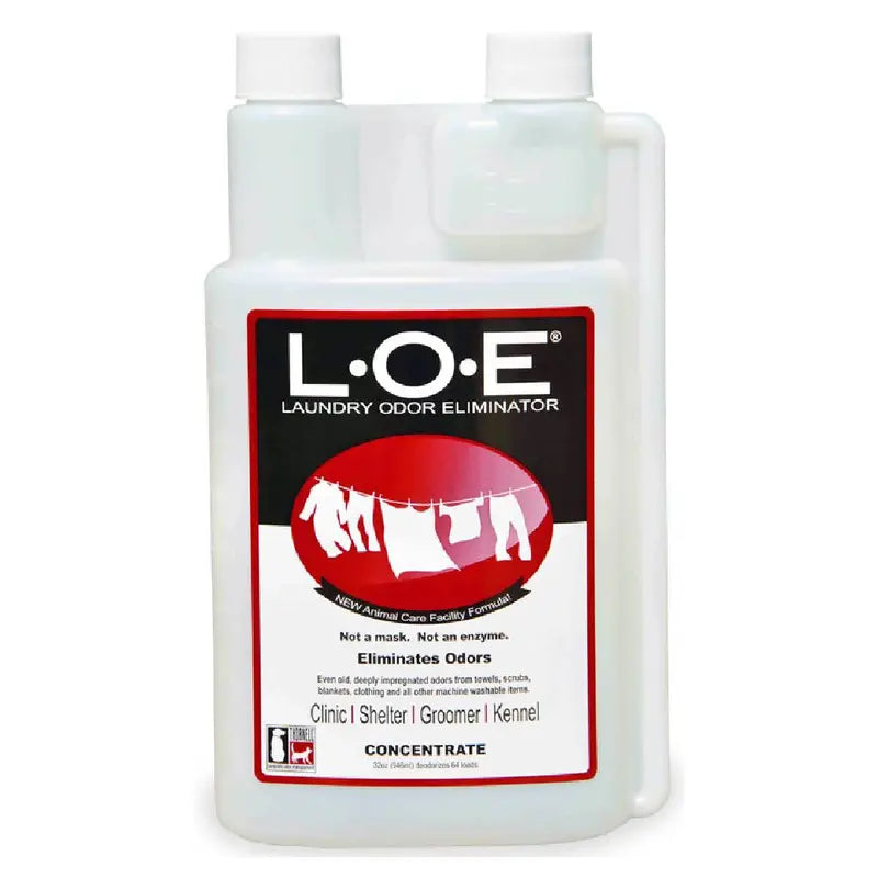LOE Laundry Odor Eliminator Concentrate 32 oz  Powerful Additive for Odor Removal