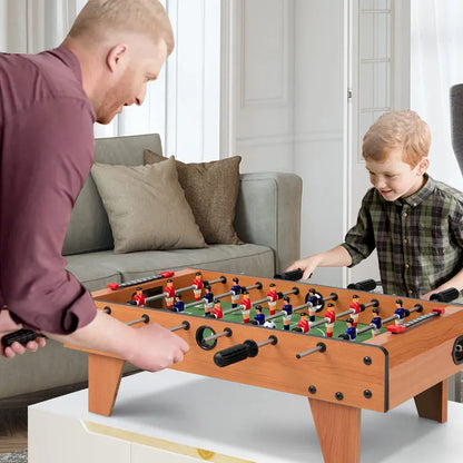 Portable 27-Inch Foosball Table  Compact Tabletop Soccer for Indoor Recreation