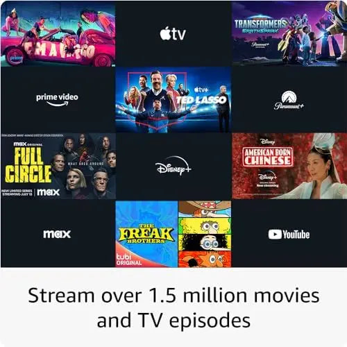 Amazon Fire TV Stick 4K Max  Wi-Fi 6E, Free & Live TV Streaming Without Cable