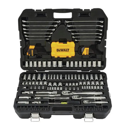 DEWALT DWMT75373 168-Piece Mechanics Tool Set  Socket, Ratchet & Wrench Combo Kit