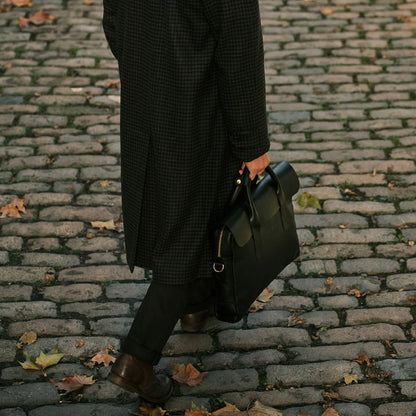 Leather Brief - Black