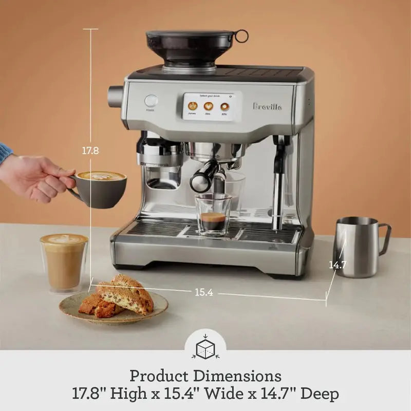 Breville BES990USC Automatic Espresso Machine — Precision Smart Brewing