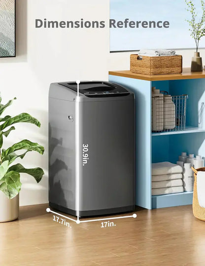 Comfee 0.9 cu ft Compact Washing Machine with LED Display and Self-Cleaning Drum