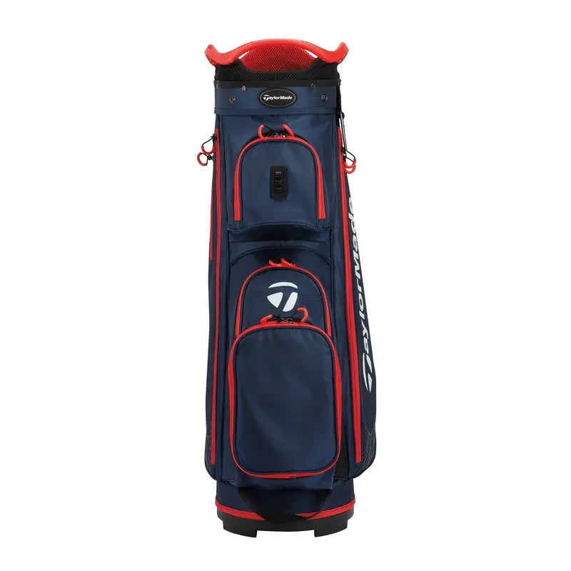 TaylorMade 2023 Pro Cart Bag  Premium Golf Carry Bag with Integrated Wheels & Organizer Compartments