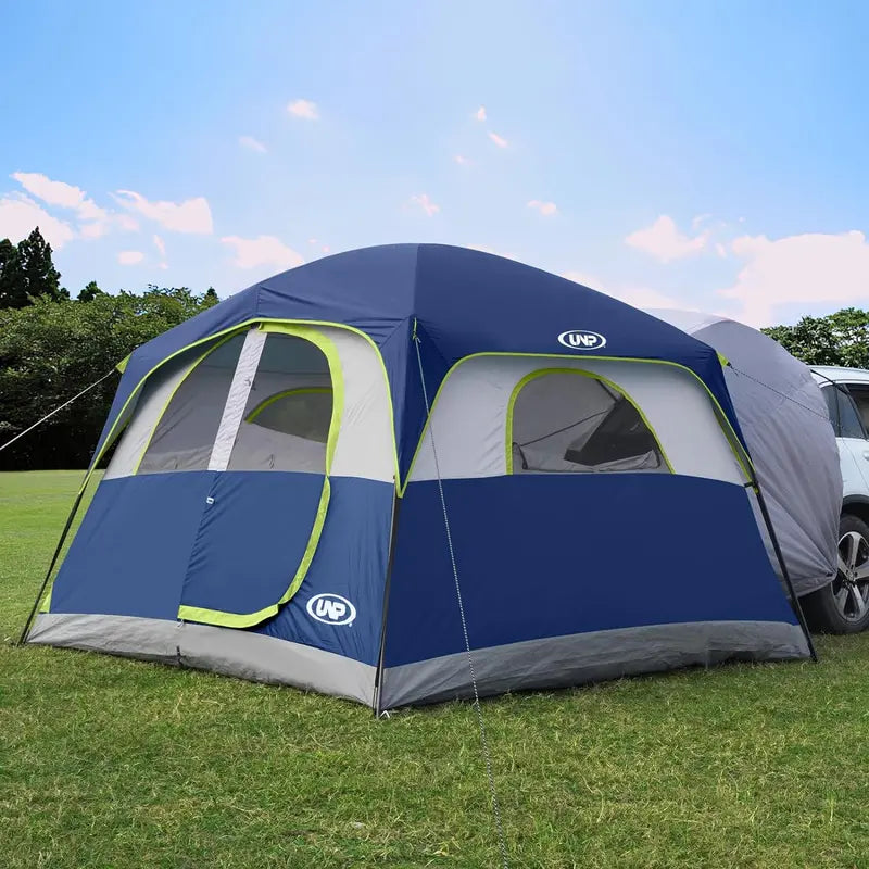 6-Person Tailgate SUV Tent with Rainfly — Quick-Setup 10’x9′ Car Camping Shelter