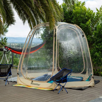 Pop-Up Bubble Tent Gazebo  8 to 10 Person Igloo-Style Dome Shelter for Patio, Garden & Outdoor Use