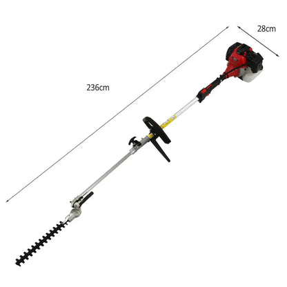 T-Mech 52cc 5-in-1 Petrol Garden Multi-Tool  Brush Cutter, Trimmer, Edger & More