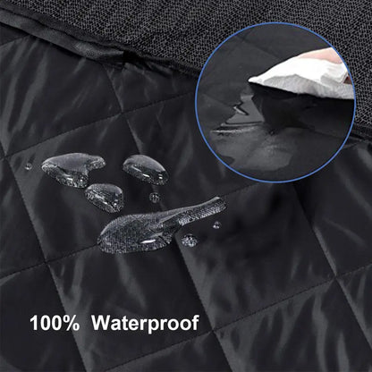 Waterproof Pet Car Seat Cover with Non-Slip Rubber Backing