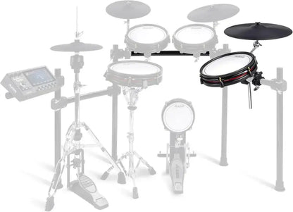 Alison Strata Prime Electronic Drum Kit  Touchscreen Interface & Dual-Zone Mesh Heads