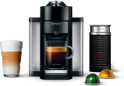De’Longhi Nespresso Vertuo Coffee & Espresso System  Smart Capsule Recognition, Rich Crema, and Versatile Brew Sizes