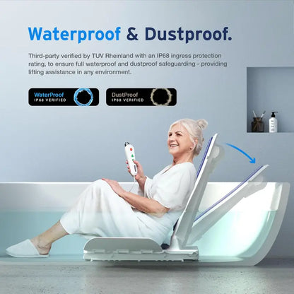 AYDMED 2-in-1 Electric Lift Recliner Chair  Waterproof Design, 308 lb Capacity, Zero-Gravity Support