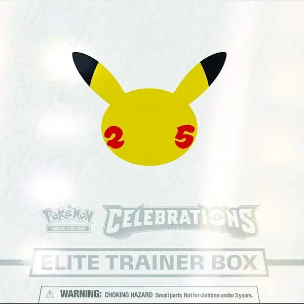 Pokémon Celebrations Elite Trainer Box  10 Booster Packs, Foil Greninja Card, 65 Sleeves & Energy Cards Included