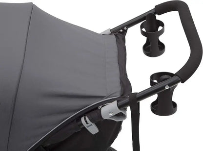 Classic Grey Jogging Stroller  All-Terrain Pushchair with Smooth Suspension & Adjustable Handle
