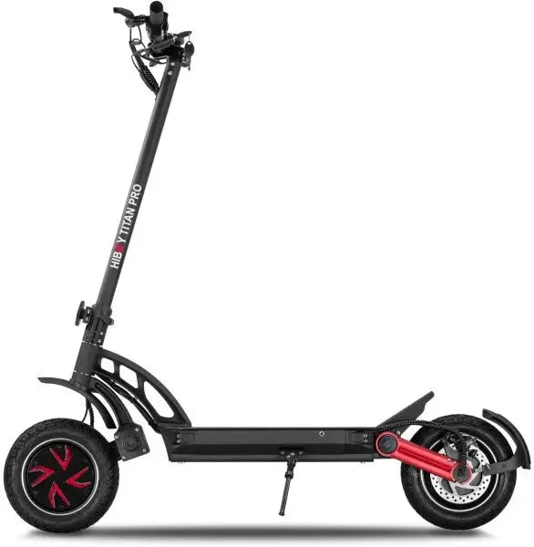 Hiboy Titan Pro Adult Electric Scooter: 2400W Motor, 10″ Pneumatic Tires, 40-Mile Range, 32 MPH, Quick-Fold Design