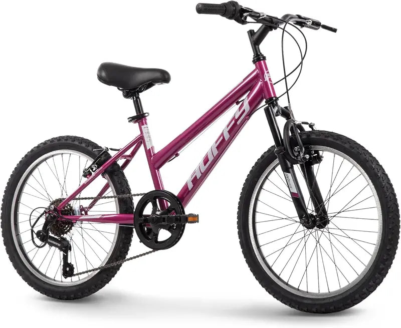 Huffy Stone Mountain Hardtail Mountain Bike  20″/24″/26″ Sizes, Shimano Shifting, Suspension Options & Youth-to-Adult Fit