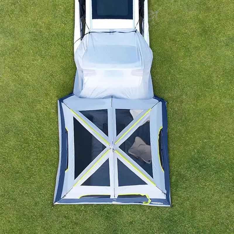 6-Person SUV Tailgate Tent with Rainfly  Quick-Setup Camping Shelter for Vehicle-Based Adventures