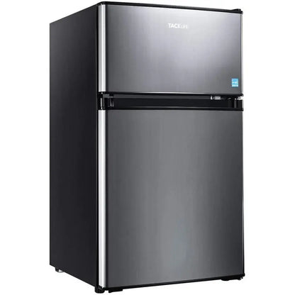 G-Series 3.1 Cu. Ft. Mini Fridge with Freezer  Compact Dual-Door Refrigerator for Bedroom or Office Use (HPVFR310)