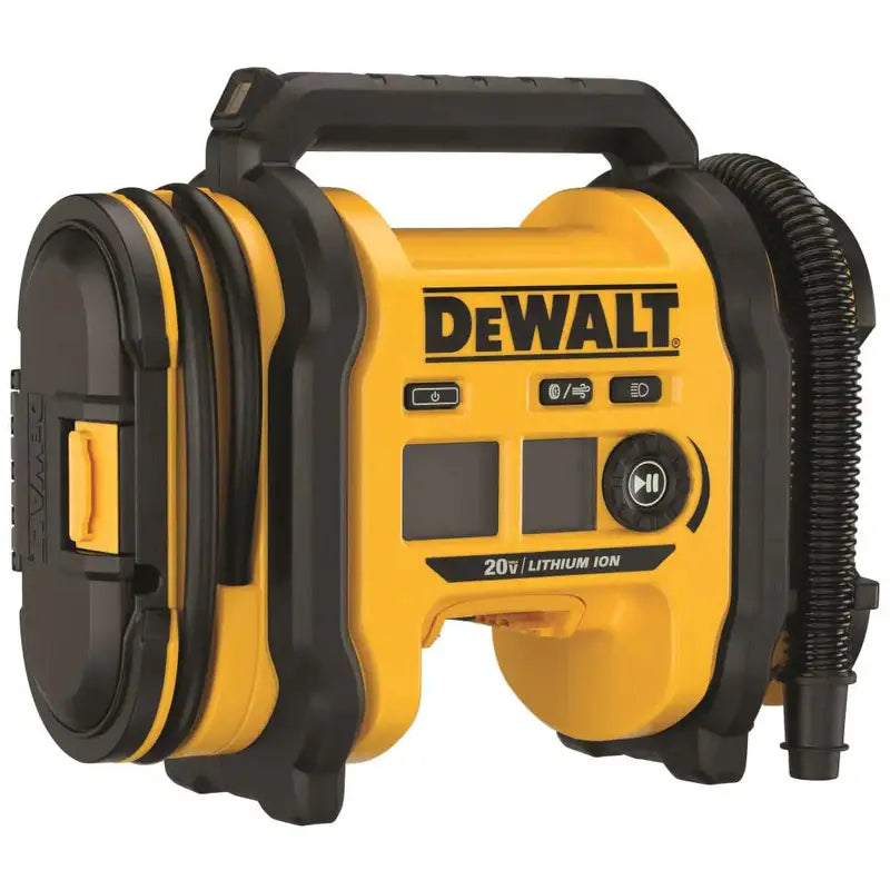 DEWALT 20V MAX Cordless Inflator  Bare Tool (No Battery/Charger), Model DCC020IB