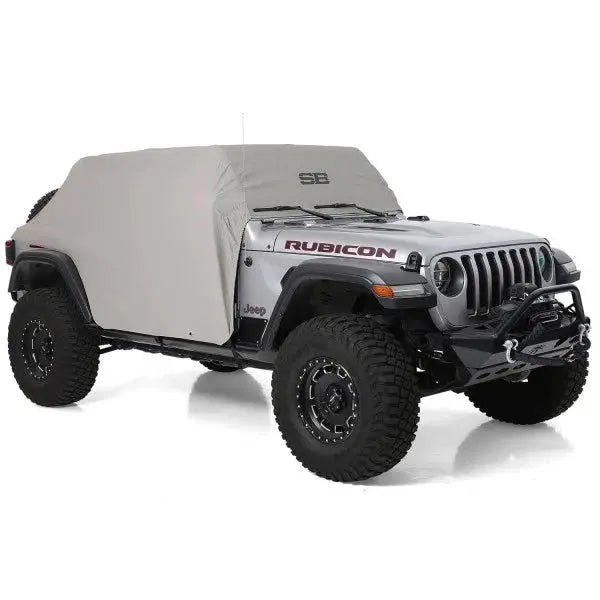 Smittybilt Gray Cab Cover for Jeep Wrangler  Durable Weather-Resistant Fit (Model 1071)
