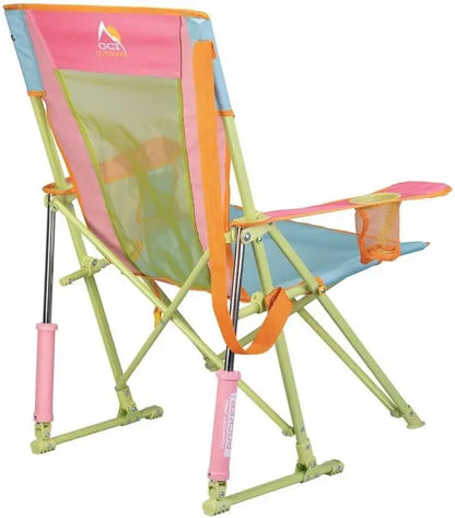 GCI Outdoor Sweet Tea Rocking Camping Chair | Portable | Folding | Durable | Armrests | Drink Holder
