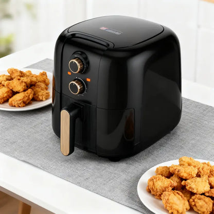 10L Dual-Zone Mechanical Air Fryer  Independent Temperature Control