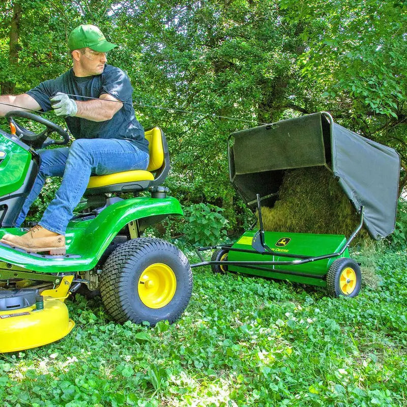 42-Inch Tow-Behind Lawn Sweeper  24 Cu. Ft. Capacity, STS-42JDC Model