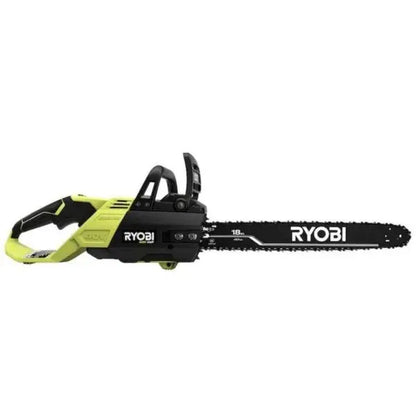 RYOBI 40V Cordless Chainsaw  18″ Bar Brushless Model with Battery & Charger (Green)