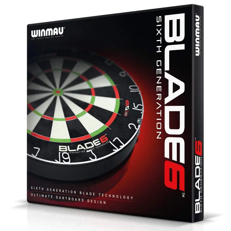 Winmau Professional Bristle Dartboard  Sixth Gen, Density Control, Ultra-Thin Wire, Rota-Lock System, Tournament Grade Sisal
