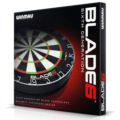 Winmau Professional Bristle Dartboard  Sixth Gen, Density Control, Ultra-Thin Wire, Rota-Lock System, Tournament Grade Sisal