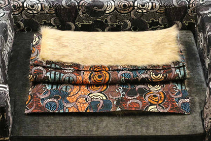 Couverture pour chat « Metis » Africa - Tissu Jean-Paul Gaultier