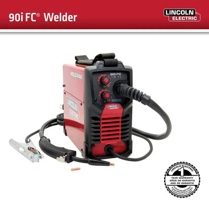 Lincoln Electric Weld-Pak 90i FC Flux-Cored Wire Feed Welder  No-Gas Setup (Model K5255-1)
