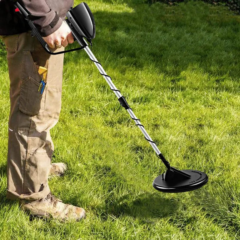 High-Precision Adjustable Metal Detector  Professional Gold & Relic Finder