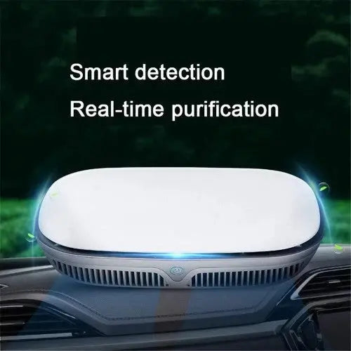PBQWER Car Humidifier & Air Purifier  Anion Technology, Reduces Formaldehyde & Smoke, White