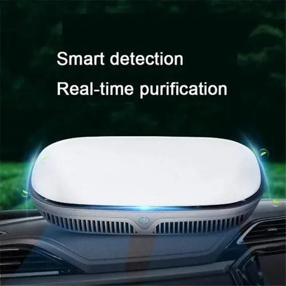 PBQWER Car Humidifier & Air Purifier  Anion Technology, Reduces Formaldehyde & Smoke, White
