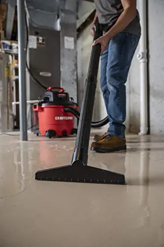 Heavy-Duty 16-Gallon Wet/Dry Vacuum  6.5 HP Industrial-Grade Shop Vac