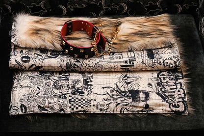 Couverture pour chat « Metis » Art - Tissu Jean-Paul Gaultier