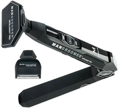 MANGROOMER Back Shaver with Dual Flex Heads and Shock-Absorbing Design