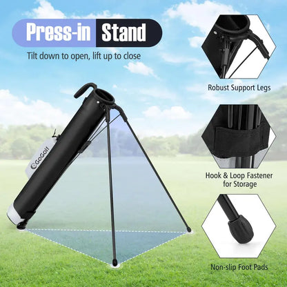 Lightweight Stand Golf Bag Designed for Pitch-and-Putt Play